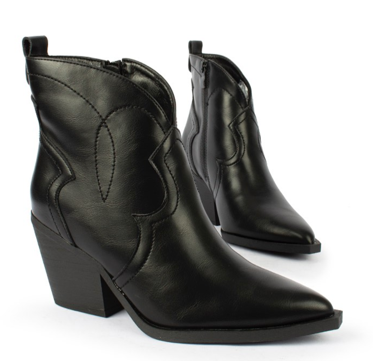 Eco Leather Short Boots