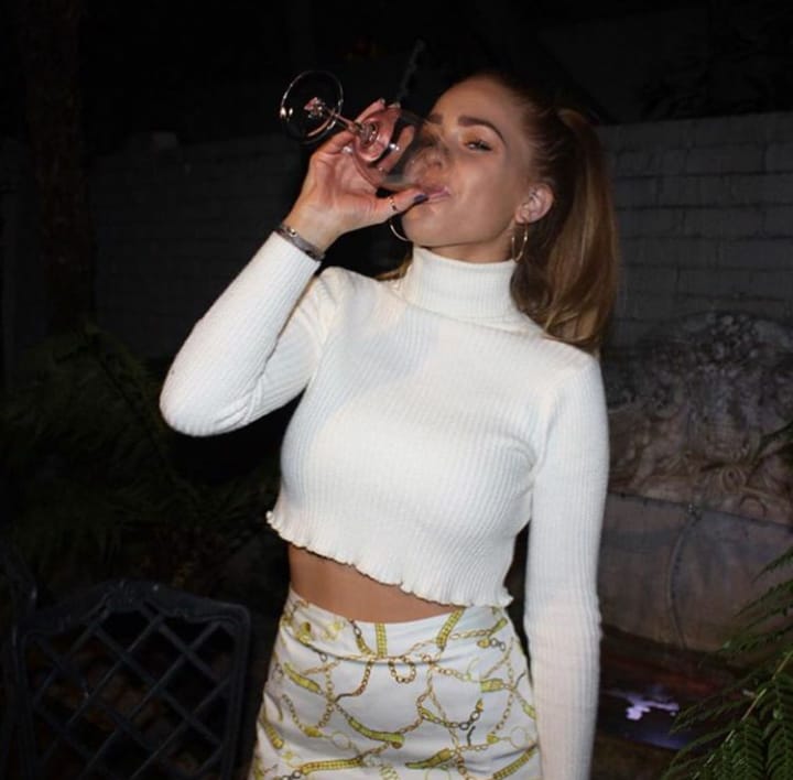 Ribbed Polo Crop