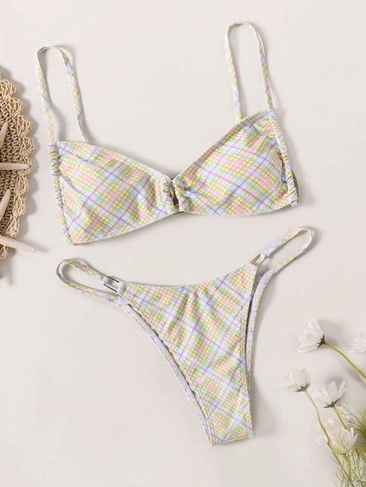 Plaid Bikini
